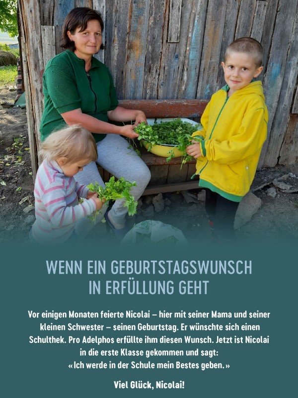 Nicolais Geburtstagswunsch Nicolais Geburtstagswunsch