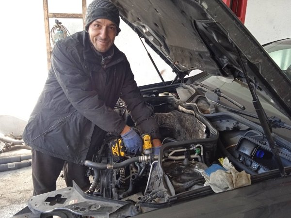 Nikolay ist ein fleissiger Arbeiter